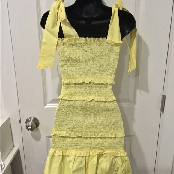 BODYCON SMOCKED DRESS - Picture 3 of 6